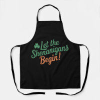 Let The Shenanigans Begin Funny Irish St Patricks 