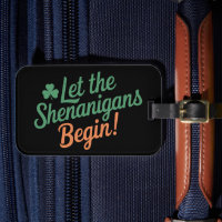 Let The Shenanigans Begin Funny Irish St Patricks 