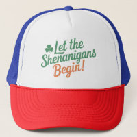 Let The Shenanigans Begin Funny Irish St Patricks 