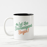 Let The Shenanigans Begin Funny Irish St Patricks