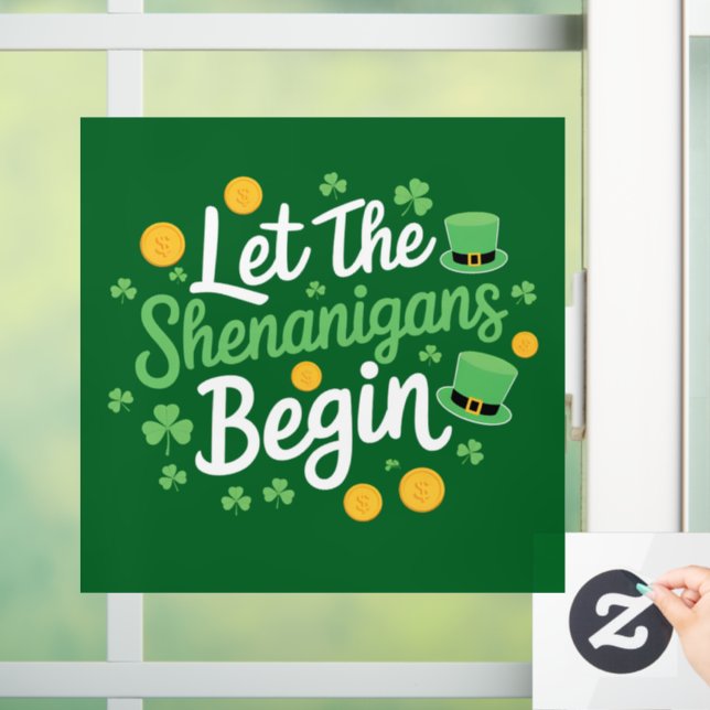 Let The Shenanigans Begin Funny St Patrick's Day (Home)