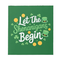 Let The Shenanigans Begin Funny St Patrick's Day