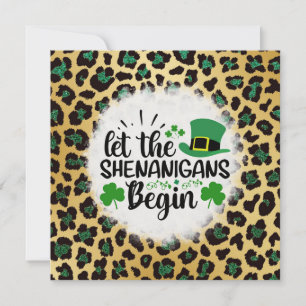 Let the Shenanigans Begin Holiday Card