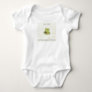 Let The Shenanigans Begin   Lucky Cuties II Baby Bodysuit