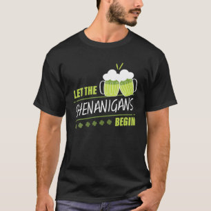 Let The Shenanigans Begin Mardi Gras Parade Carnev T-Shirt
