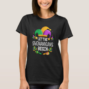 Let The Shenanigans Begin Mardi Gras Shirts, Kids T-Shirt