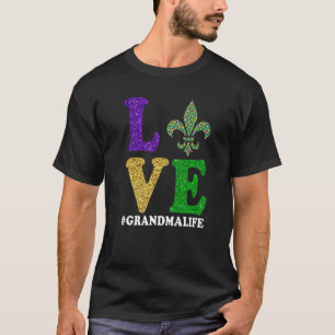 Let The Shenanigans begin Mardi Gras y'all grandma T-Shirt