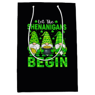 Let The Shenanigans Begin Medium Gift Bag