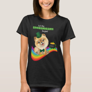 Let The Shenanigans Begin St Patrick’s Day Dog Luc T-Shirt