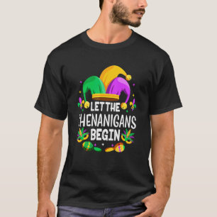 Let The Shenanigans Begin Tee New Orleans Mardi Gr