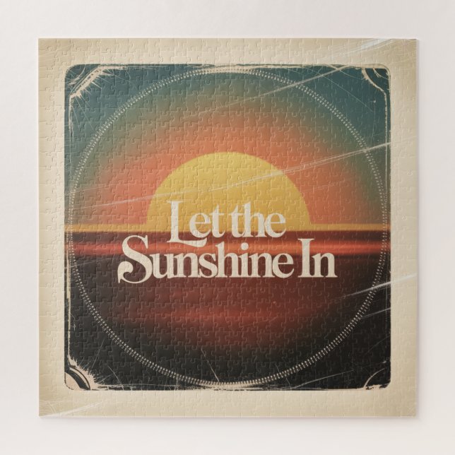 Let The Sunshine In Jigsaw Puzzle (Vertical)