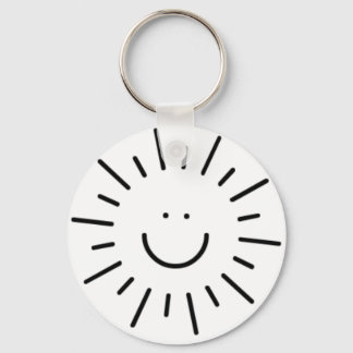 Let The Sunshine In! Key Ring