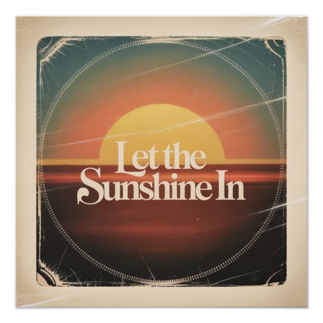 Let The Sunshine In Poster (Front)