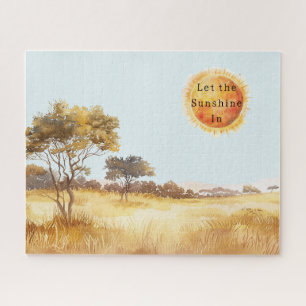 Let the Sunshine In Sun Safari Jigsaw Puzzle