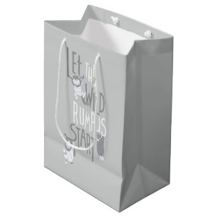 Let the Wild Rumpus Start Medium Gift Bag