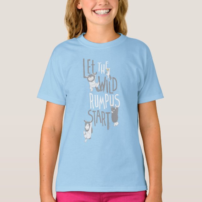 Let the Wild Rumpus Start T-Shirt (Front)
