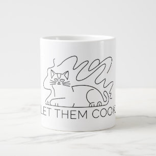 Let Them Cook Large Coffee Mug