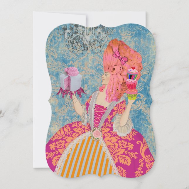 Let them Eat Cake ~  Invitations / RSVP (Front)