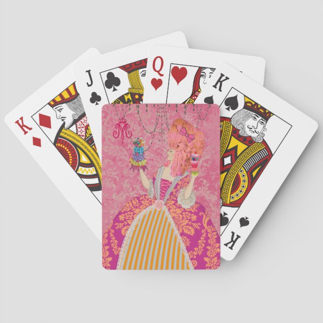 Let Them Eat Cake ~ Playing Cards #12 (Back)
