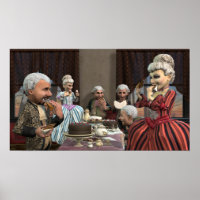 Let Them Eat Cake - Small Poster