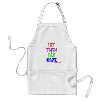 Let them eat cake standard apron