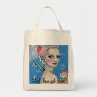 Let them eat cake tote bag