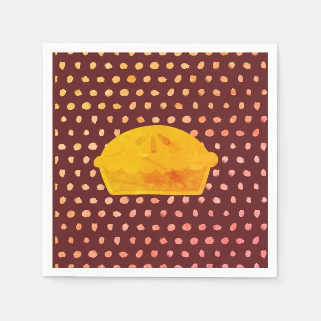 Let Them Eat Pie Napkin (Front)