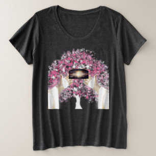Let there be light: and there was light plus size T-Shirt