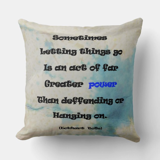 Let Thigs Go Pillow (Front)