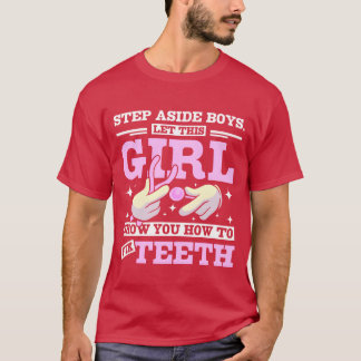 Let this girl show you how to fi teeth vintage T-Shirt