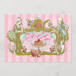 Let Us Eat Cake Party Invitations