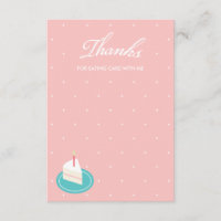 Let Us Eat Cake Thank You Note