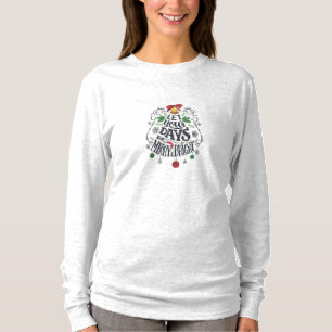 Let You Day BE Merry & Bright Women's Long Sleeve  T-Shirt