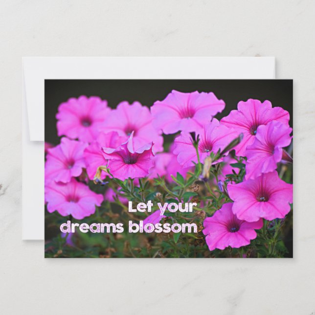 Let Your Dreams Blossom (Front)