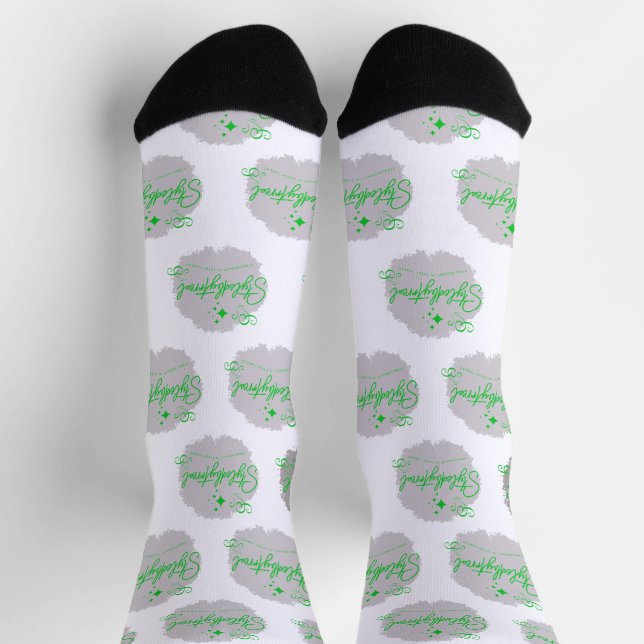 Let your expression speak through your fashion socks (Top)