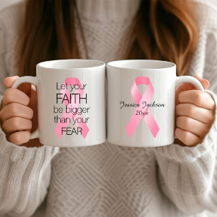 Let Your Faith Be Bigger Than Your Fear Coffee Mug