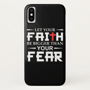 Let Your Faith Bigger Than Fear Christian Faith Case-Mate iPhone Case