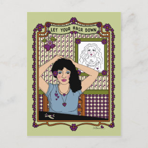 Let Your Hair Down_A_ Postcard