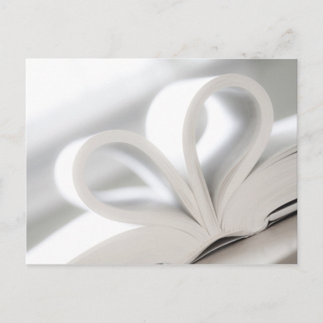 Let your heart talk postcard (Front)