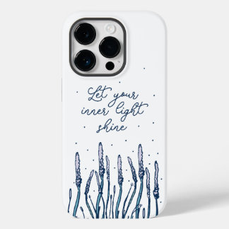 LET YOUR INNER LIGHT SHINE RELIGION FAITH QUOTE Case-Mate iPhone 14 PRO CASE