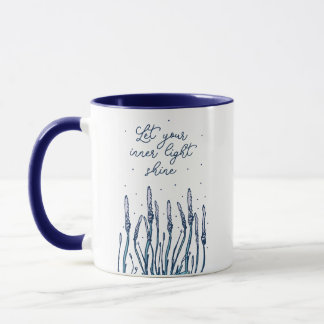 LET YOUR INNER LIGHT SHINE RELIGION FAITH QUOTE MUG