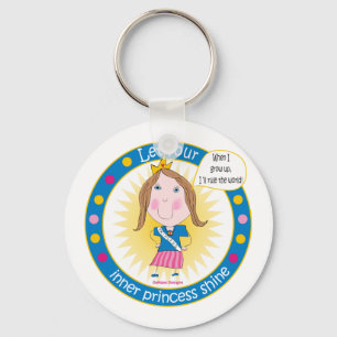 Let Your Inner Princess Shine Keychain