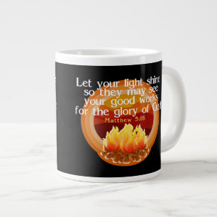 Let Your Light Shine Christian mugs