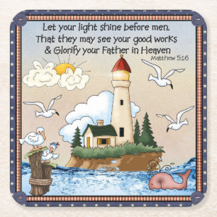 Let Your Light Shine Coaster