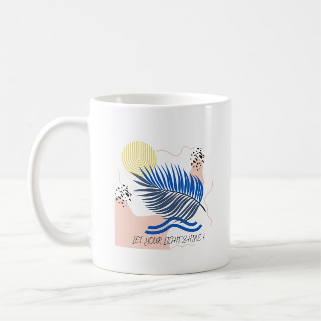 Let your light shine coffee mug (Left)