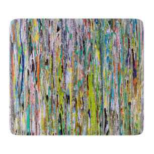 Let Your Light Shine Down Deco Glass Cutting Board