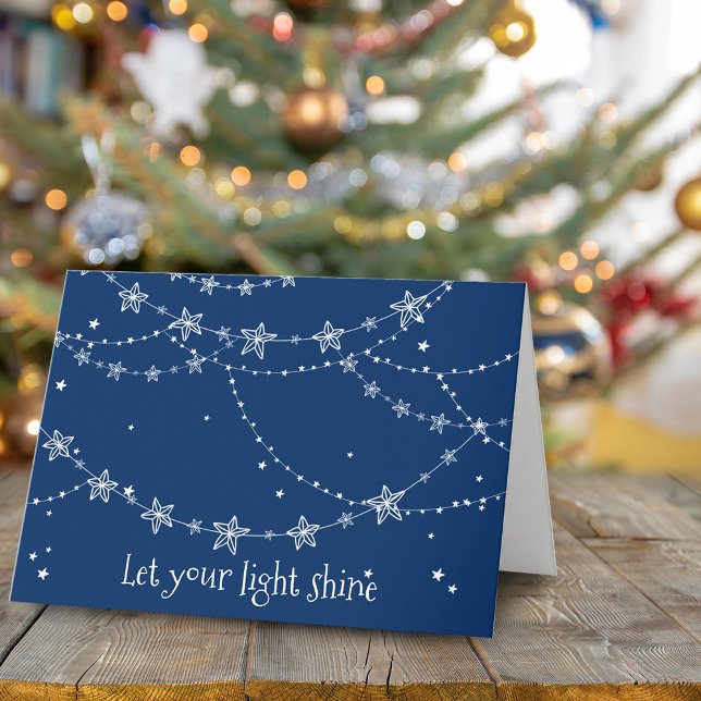 Let Your Light Shine | Holiday Greeting Card (Let Your Light Shine | Holiday Greeting Card)