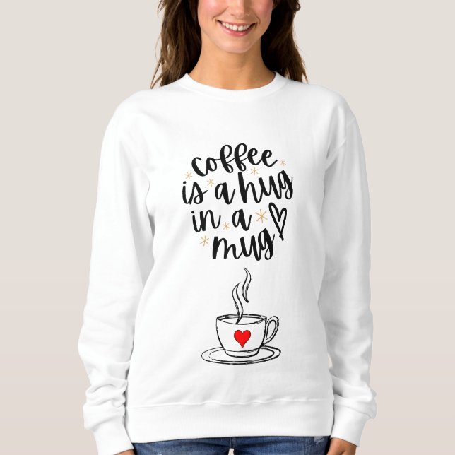Let Your Light Shine” Inspirational Quote Design Sweatshirt (Front)
