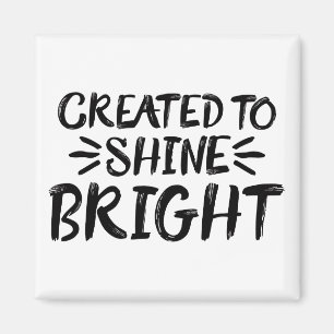 Let Your Light Shine Scripture Art Quote Art Motiv Magnet