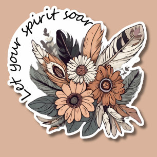  Let Your Spirit Soar Bohemian Waterproof 